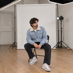 Premium Men’s Suede Jacket | Stylish Sherpa Collar, Warm & Comfortable Casual Wear